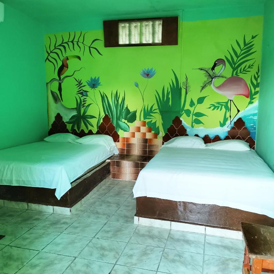 Posada El Refugio Bacalar Eksteriør billede